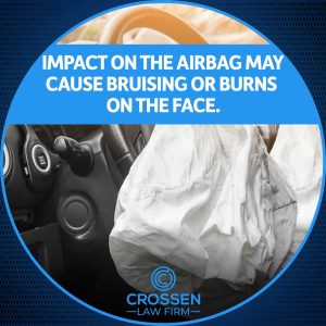 facial scars from a car accident
