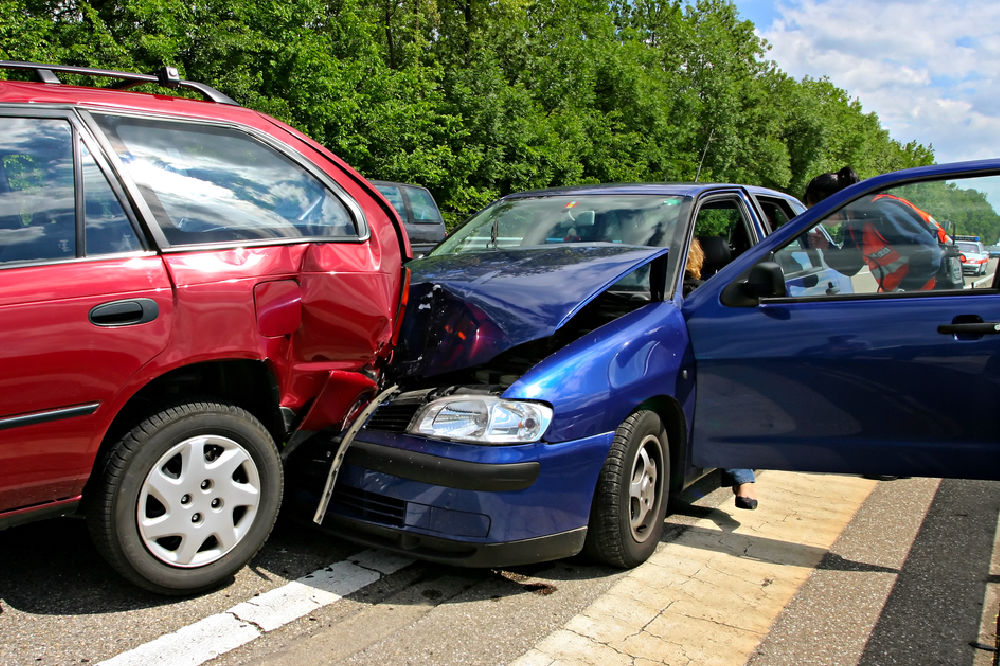 Single Car Accident Leaving The Scene