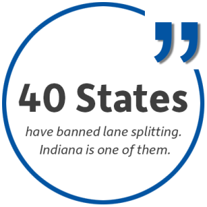 lane splitting in indiana