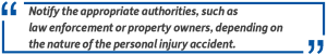 personal injury accident