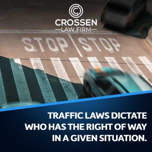 failure-to-yield traffic laws