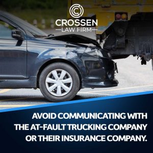 avoid communicating with trucking company