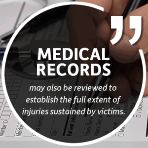 medical records may be reviewed