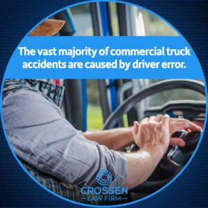 driver error as a cause